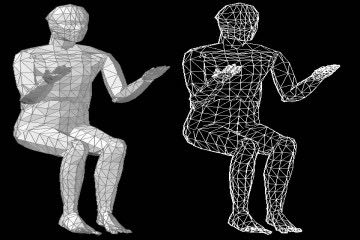3D İnsan Çizimleri