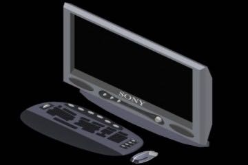 Bilgisayar, LCD Monitör Çizimleri