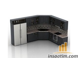 Mutfak Çizimi - 3D Model