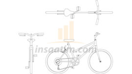 2D Bisiklet Çizimi (dwg)