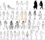 50 Adet 2D Kadın Çizimleri (dwg)