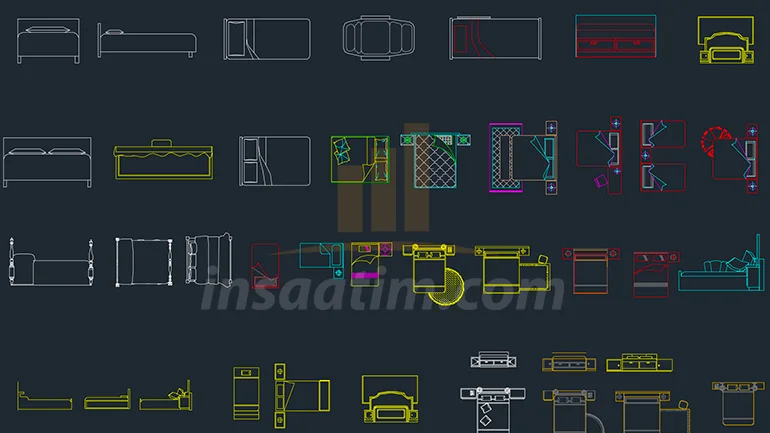 Modern Yatak Odası Tefrişleri