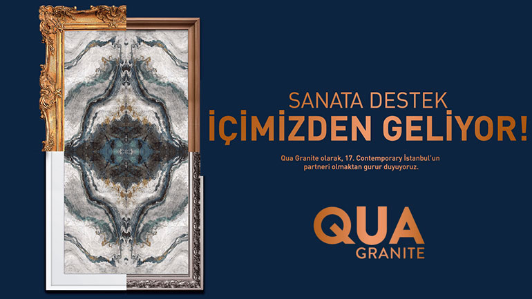 QUA Granite, Contemporary Istanbul’un partneri oldu