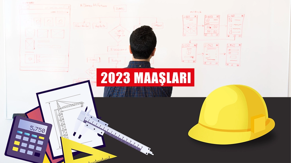 2023 yılı mimar, mühendis ve tekniker maaşları