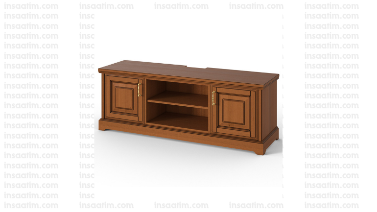TV Ünitesi ve Konsol 3D Modeli